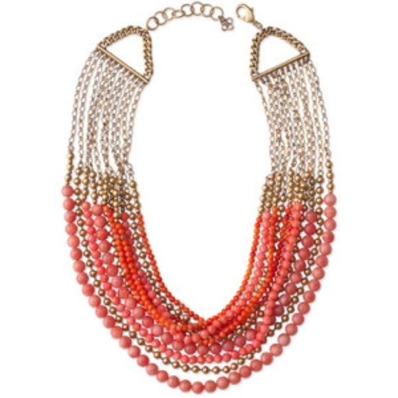 :: S&D⚜️💖🧡❤️Retired Coral Palomino Necklace - Picture 6 of 9